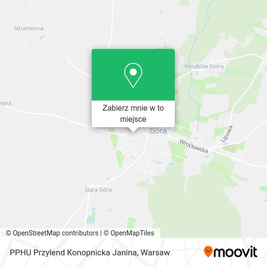 Mapa PPHU Przylend Konopnicka Janina