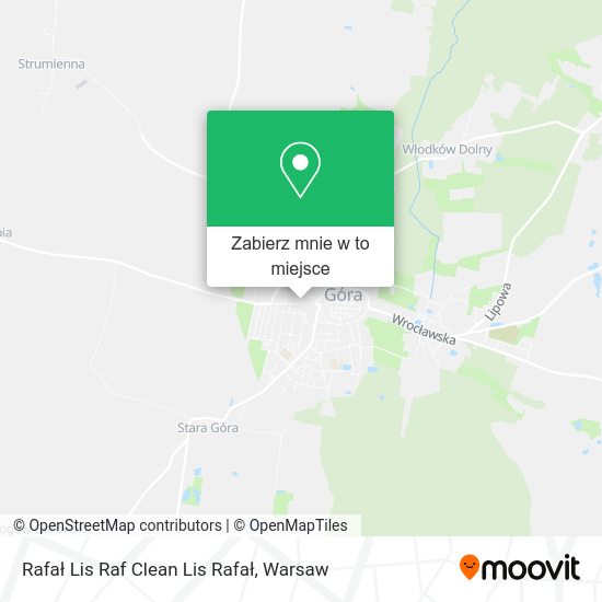 Mapa Rafał Lis Raf Clean Lis Rafał