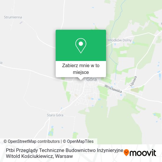 Mapa Ptbi Przeglądy Techniczne Budownictwo Inżynieryjne Witold Kościukiewicz