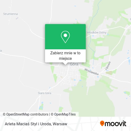 Mapa Arleta Maciaś Styl i Uroda