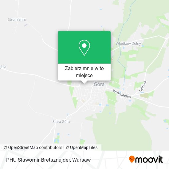 Mapa PHU Sławomir Bretsznajder