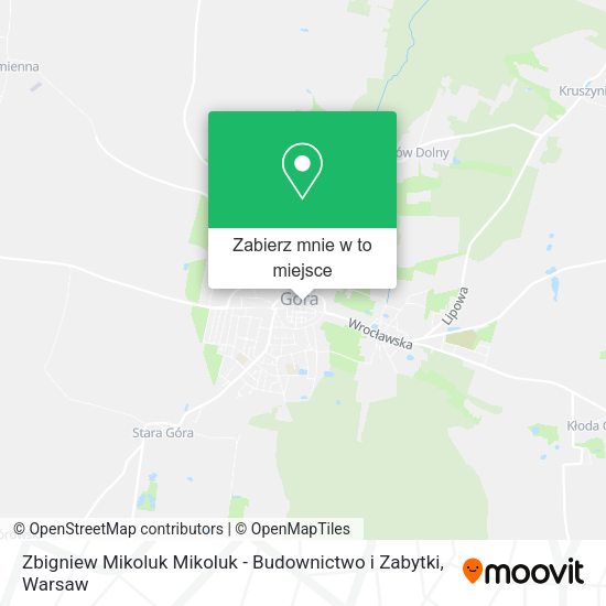 Mapa Zbigniew Mikoluk Mikoluk - Budownictwo i Zabytki