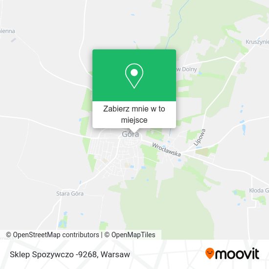 Mapa Sklep Spozywczo -9268