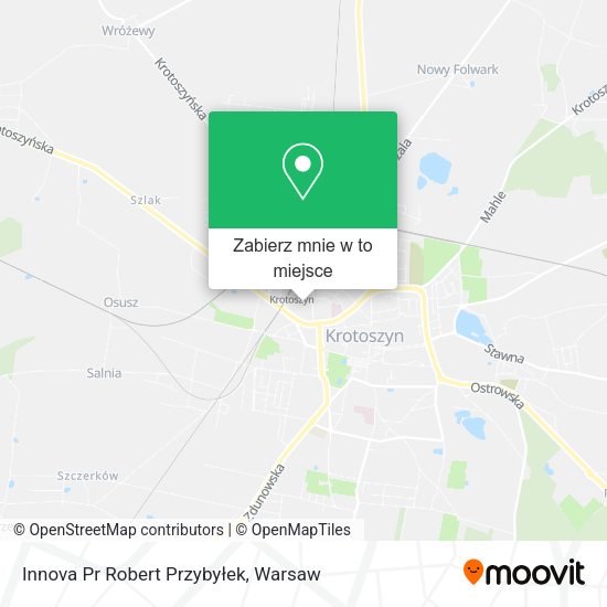 Mapa Innova Pr Robert Przybyłek