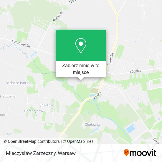 Mapa Mieczyslaw Zarzeczny