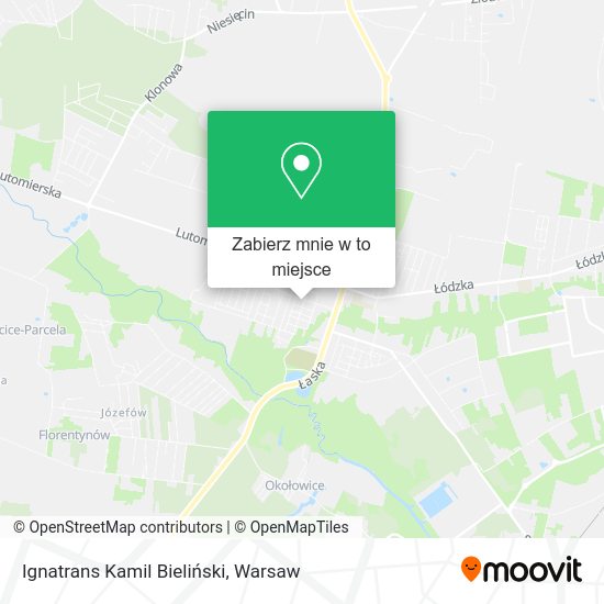 Mapa Ignatrans Kamil Bieliński