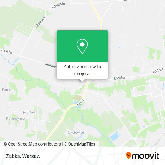 Mapa Zabka