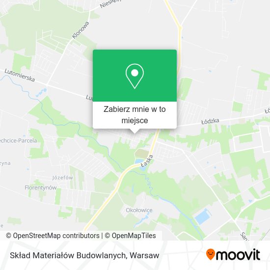 Mapa Skład Materiałów Budowlanych