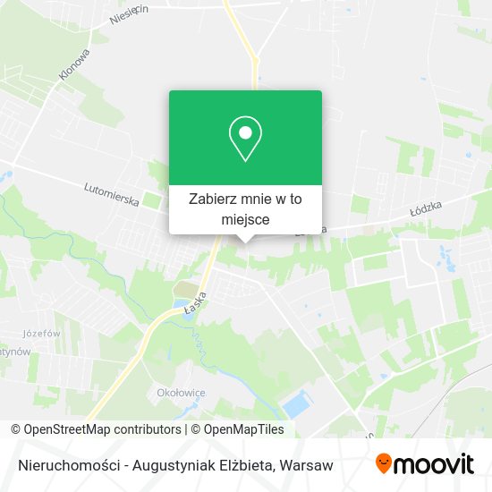 Mapa Nieruchomości - Augustyniak Elżbieta