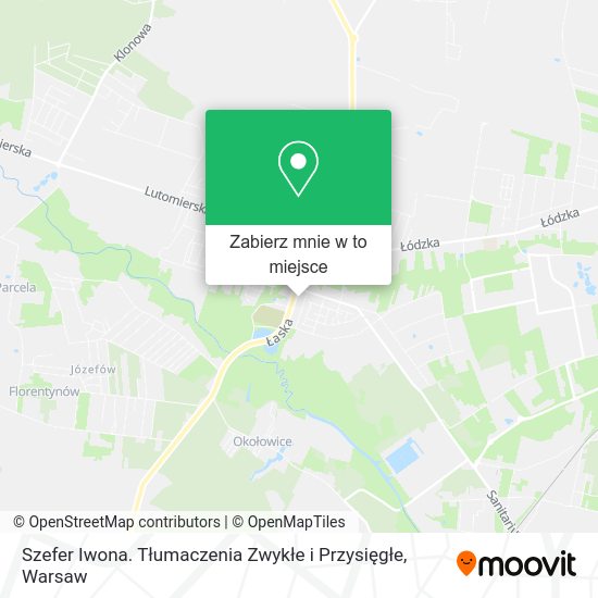 Mapa Szefer Iwona. Tłumaczenia Zwykłe i Przysięgłe