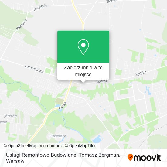 Mapa Usługi Remontowo-Budowlane. Tomasz Bergman
