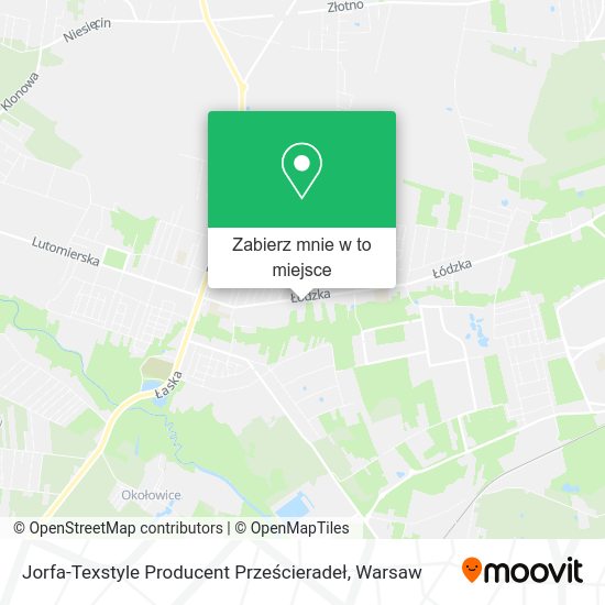 Mapa Jorfa-Texstyle Producent Prześcieradeł