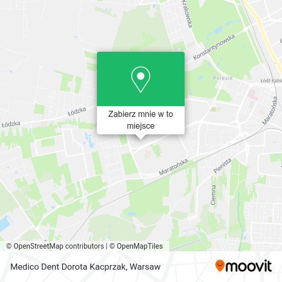 Mapa Medico Dent Dorota Kacprzak