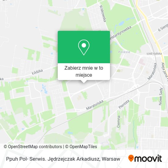 Mapa Ppuh Pol- Serwis. Jędrzejczak Arkadiusz