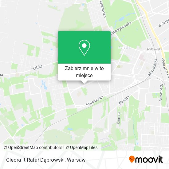 Mapa Cleora It Rafał Dąbrowski