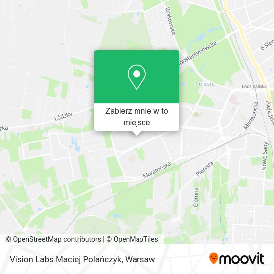Mapa Vision Labs Maciej Polańczyk