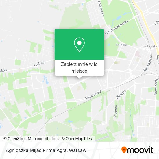 Mapa Agnieszka Mijas Firma Agra