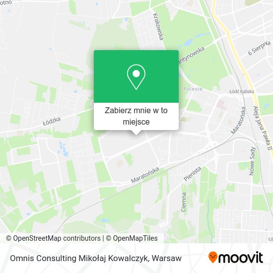 Mapa Omnis Consulting Mikołaj Kowalczyk