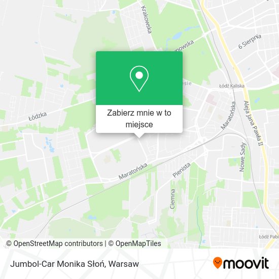 Mapa Jumbol-Car Monika Słoń