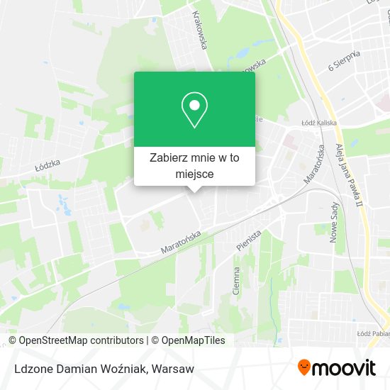 Mapa Ldzone Damian Woźniak