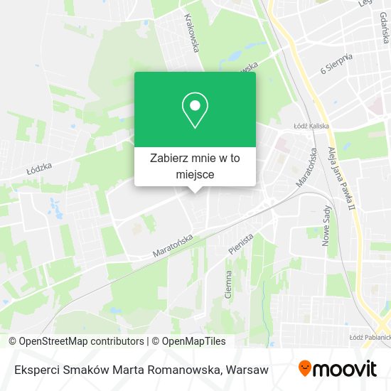 Mapa Eksperci Smaków Marta Romanowska