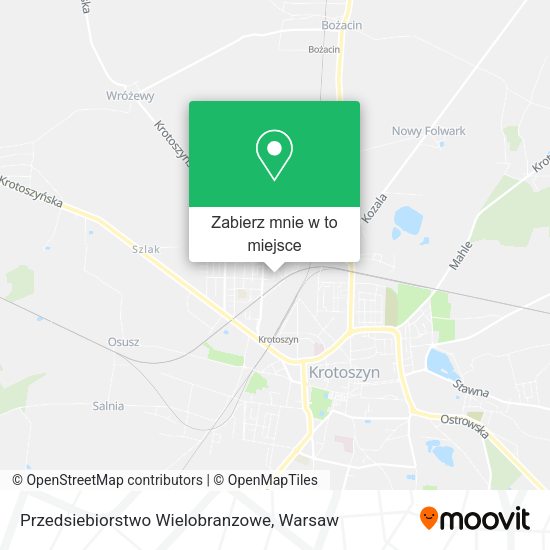 Mapa Przedsiebiorstwo Wielobranzowe