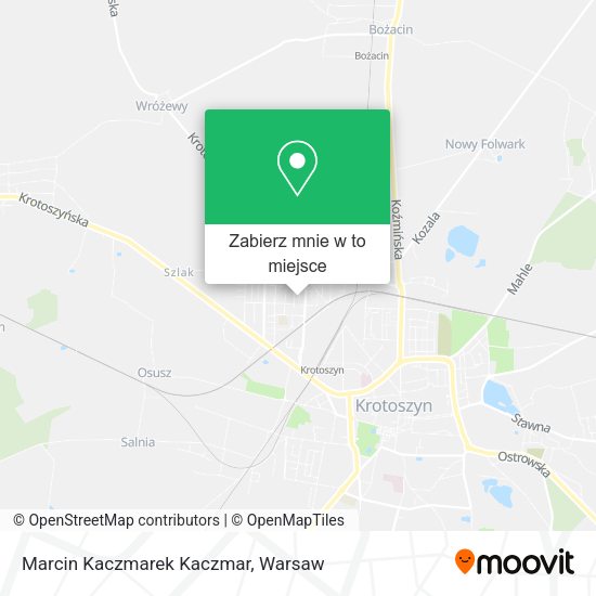 Mapa Marcin Kaczmarek Kaczmar