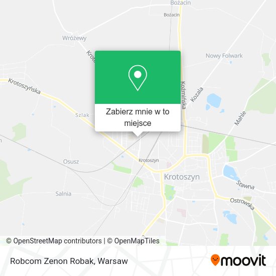 Mapa Robcom Zenon Robak