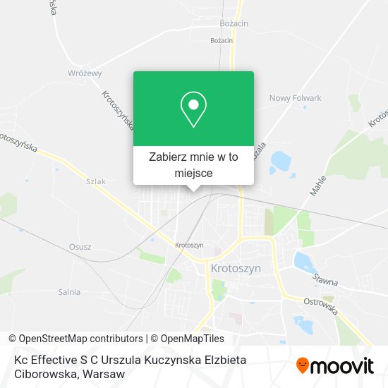 Mapa Kc Effective S C Urszula Kuczynska Elzbieta Ciborowska