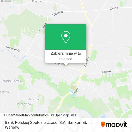 Mapa Bank Polskiej Spółdzielczości S.A. Bankomat