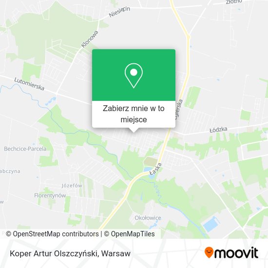 Mapa Koper Artur Olszczyński