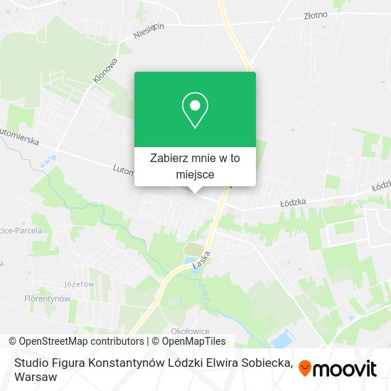 Mapa Studio Figura Konstantynów Lódzki Elwira Sobiecka