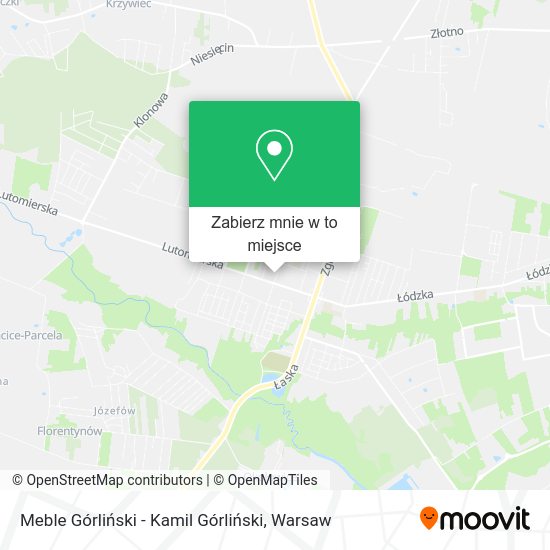 Mapa Meble Górliński - Kamil Górliński