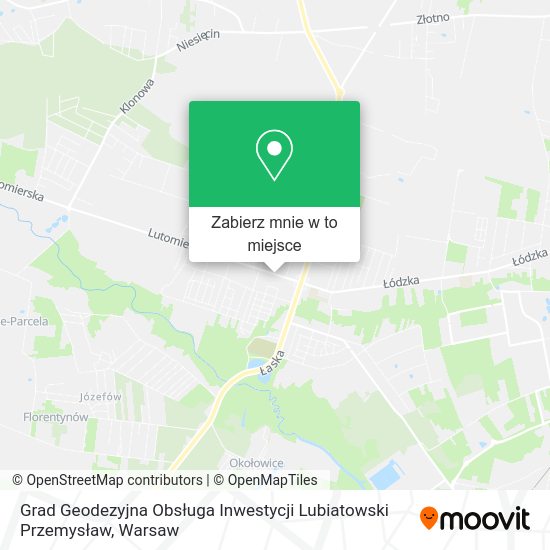 Mapa Grad Geodezyjna Obsługa Inwestycji Lubiatowski Przemysław