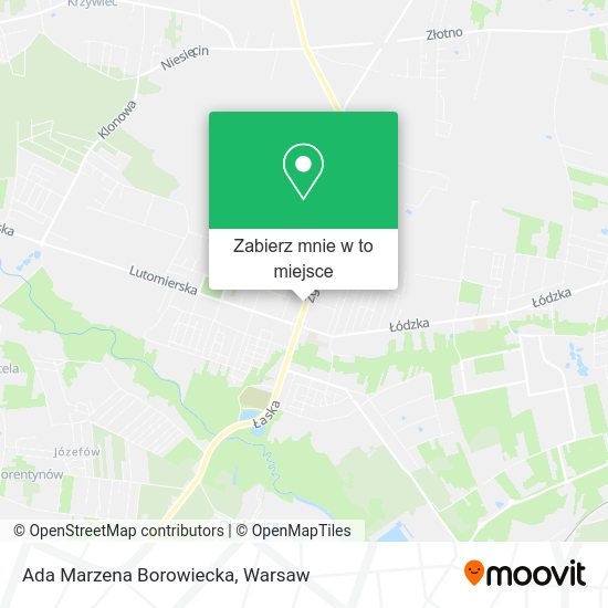 Mapa Ada Marzena Borowiecka