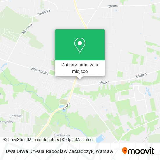 Mapa Dwa Drwa Drwala Radosław Zasiadczyk