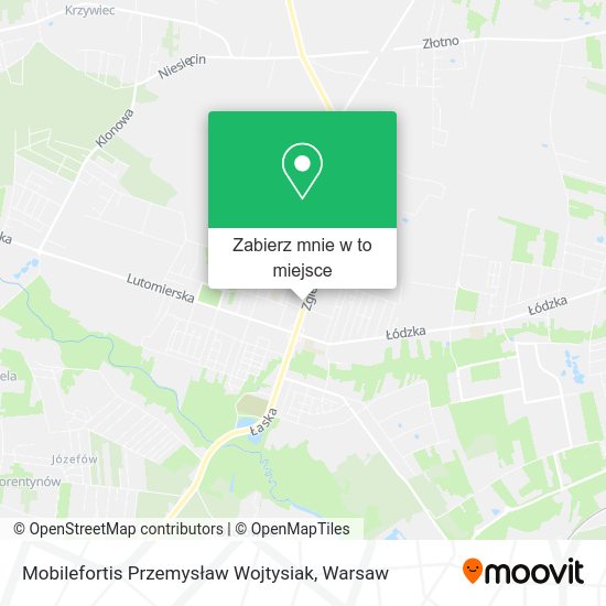 Mapa Mobilefortis Przemysław Wojtysiak