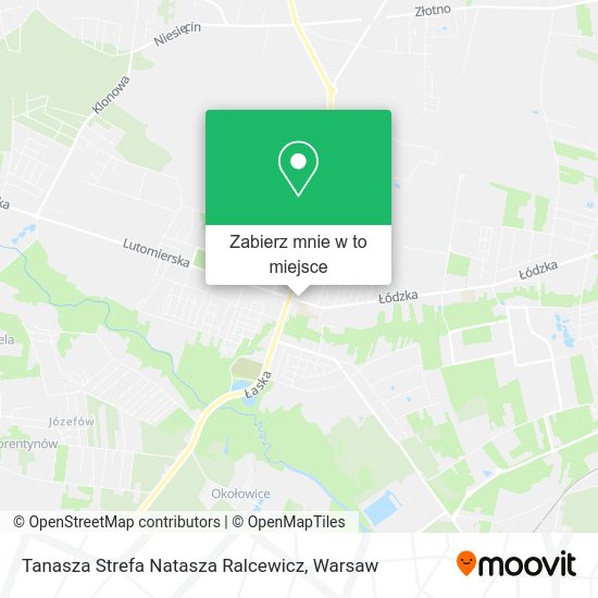 Mapa Tanasza Strefa Natasza Ralcewicz