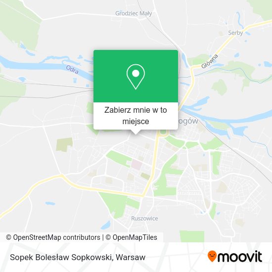 Mapa Sopek Bolesław Sopkowski