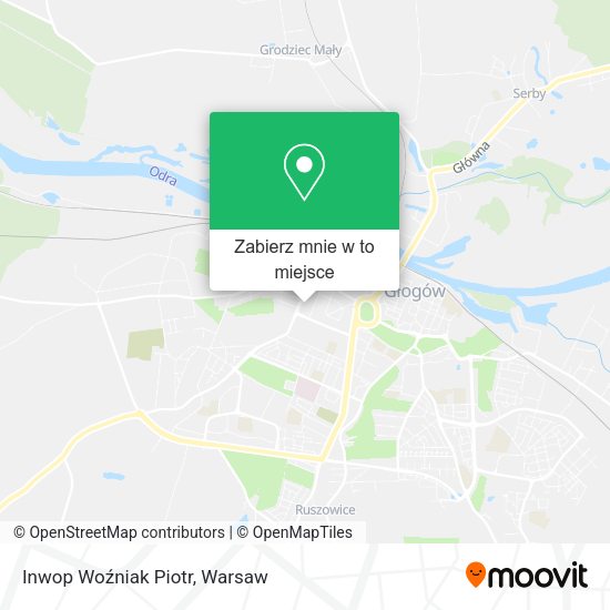 Mapa Inwop Woźniak Piotr