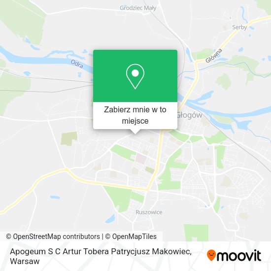 Mapa Apogeum S C Artur Tobera Patrycjusz Makowiec