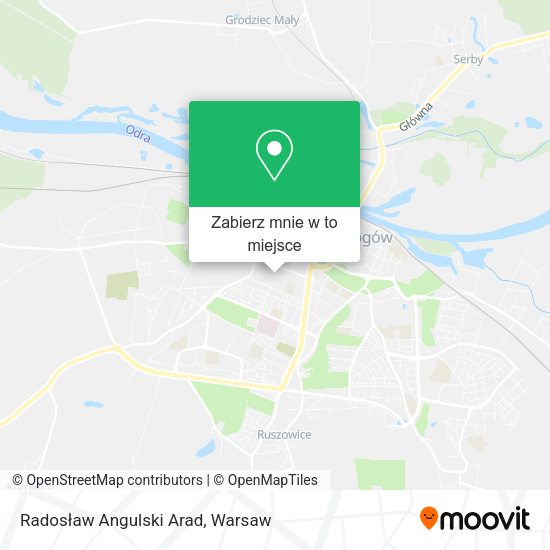 Mapa Radosław Angulski Arad