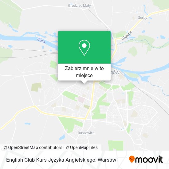 Mapa English Club Kurs Języka Angielskiego