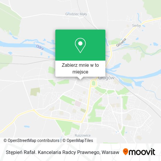 Mapa Stępień Rafał. Kancelaria Radcy Prawnego