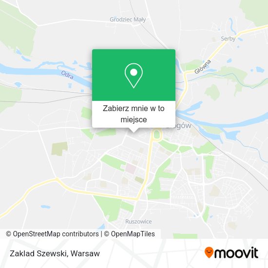 Mapa Zaklad Szewski