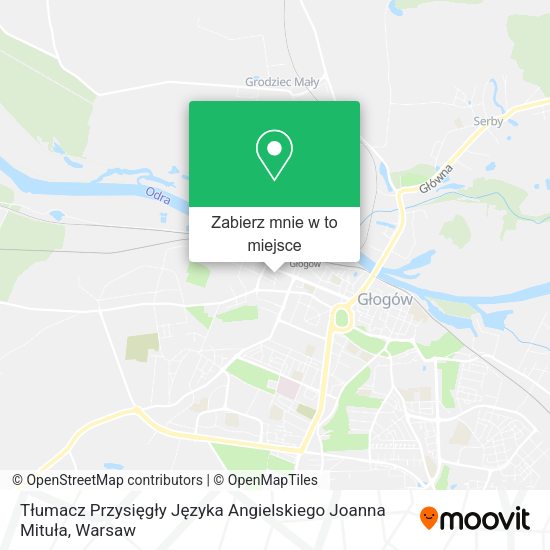 Mapa Tłumacz Przysięgły Języka Angielskiego Joanna Mituła