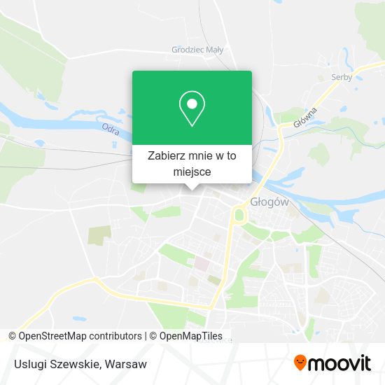 Mapa Uslugi Szewskie