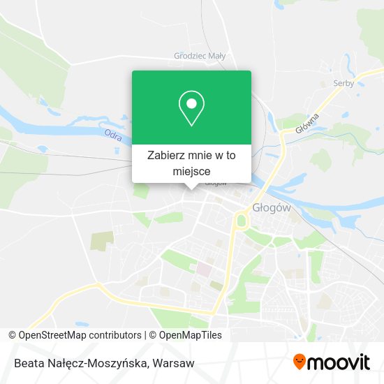 Mapa Beata Nałęcz-Moszyńska