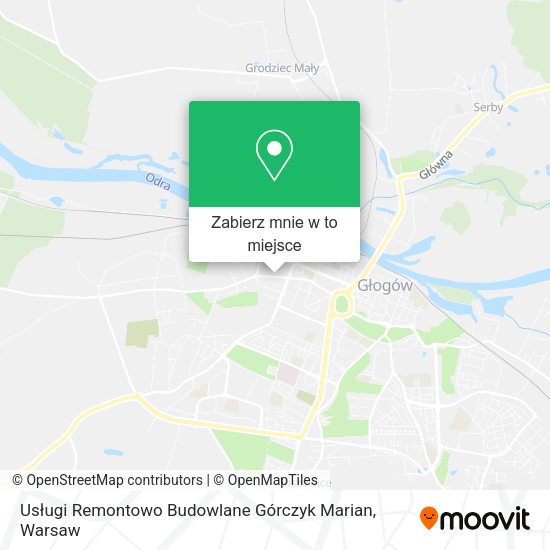 Mapa Usługi Remontowo Budowlane Górczyk Marian