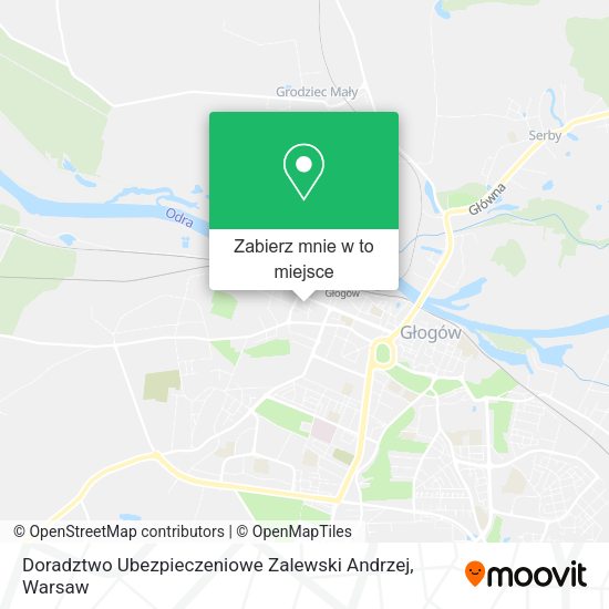 Mapa Doradztwo Ubezpieczeniowe Zalewski Andrzej